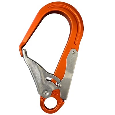 Fall Restraint Aluminum Scaffolding Hook Orange color