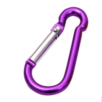 Aluminum carabiner clips